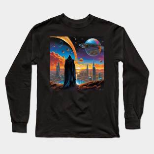 Alien Dreamscape Surreal Sci-Fi Landscapes 1 Long Sleeve T-Shirt